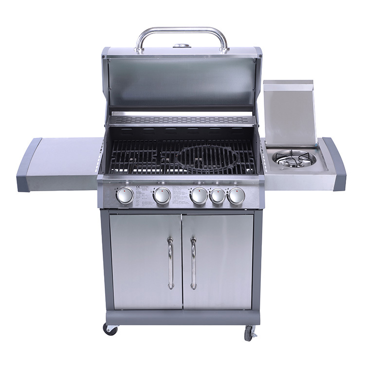 Pambuka kanggo prinsip lan panggunaan Enamel Firebox Gas BBQ Grill